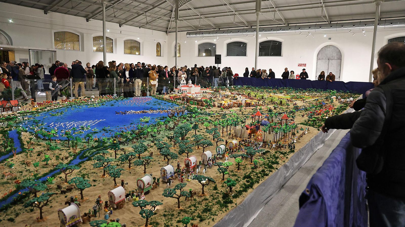 Imágenes del Belén de Playmobil más grande del mundo dedicado al Rocío