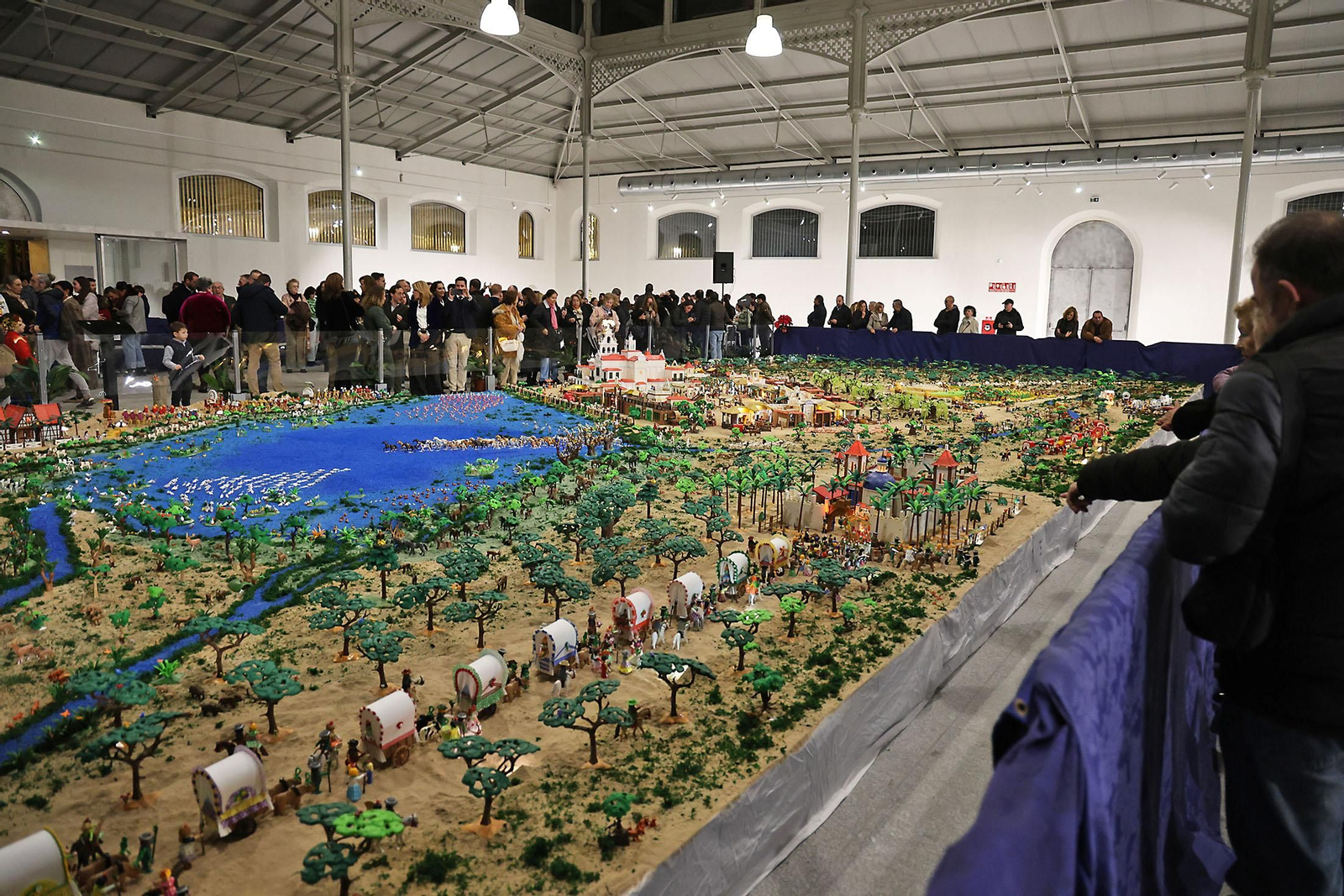 Imágenes del Belén de Playmobil más grande del mundo dedicado al Rocío