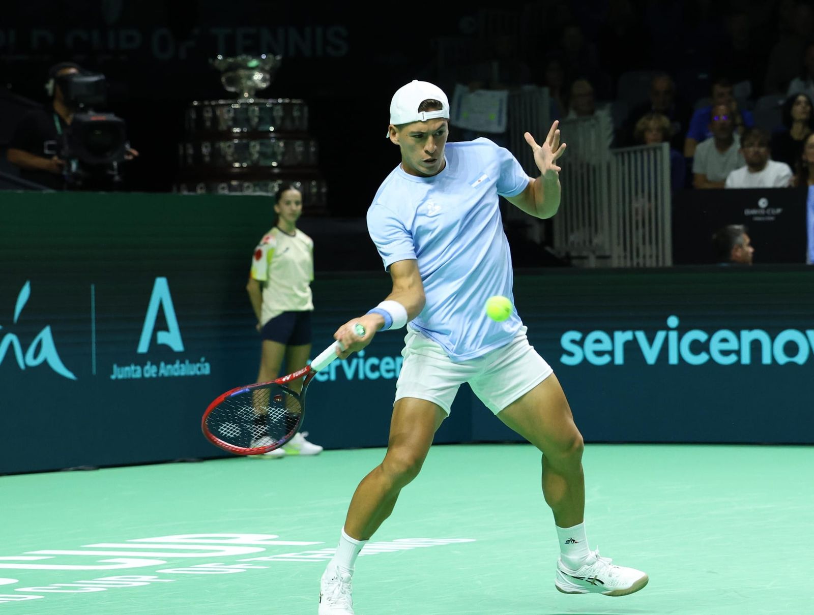 Jannik Sinner trae su show a Málaga.