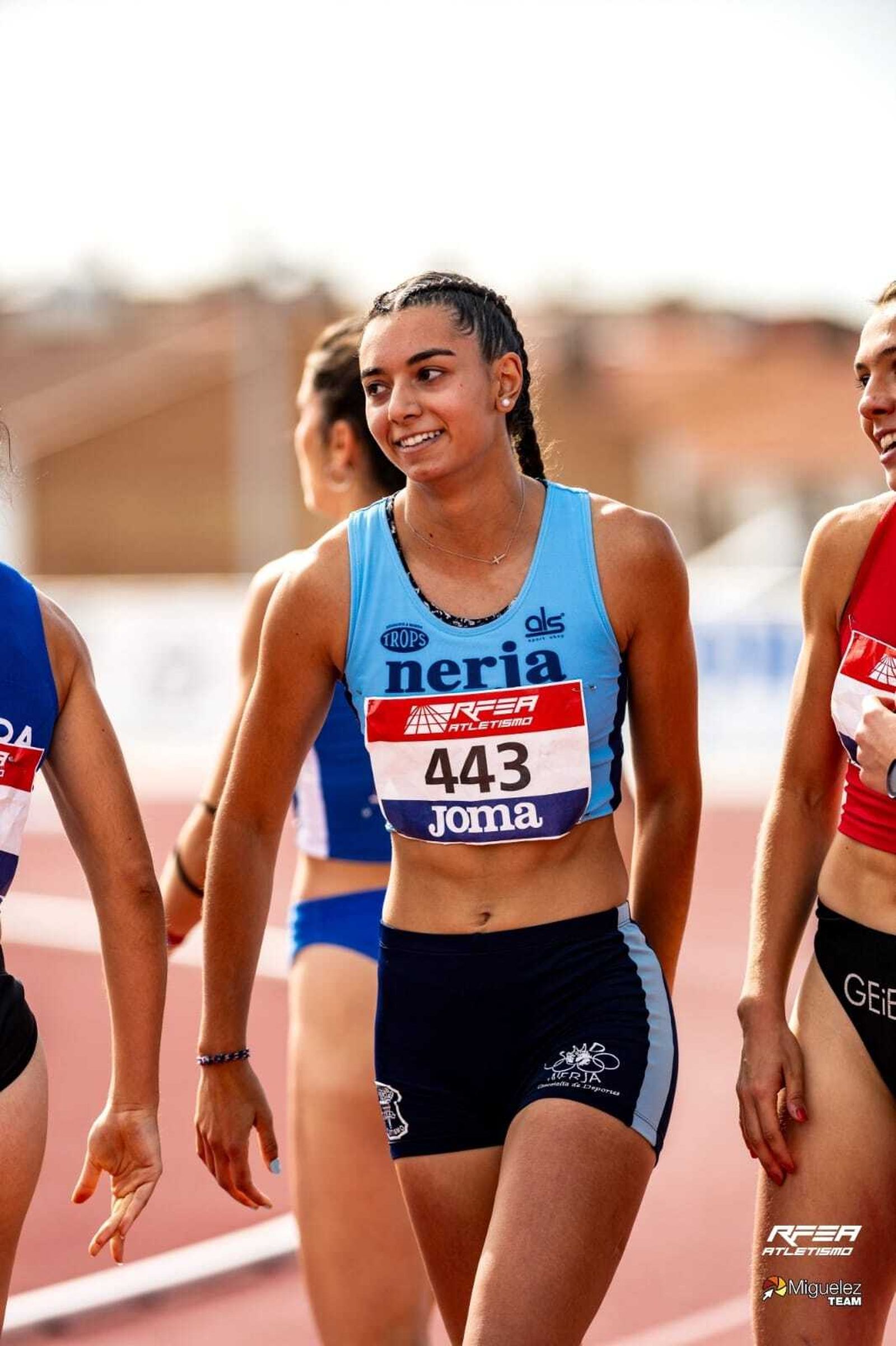 Laura Aguilera, durante el campeonato.