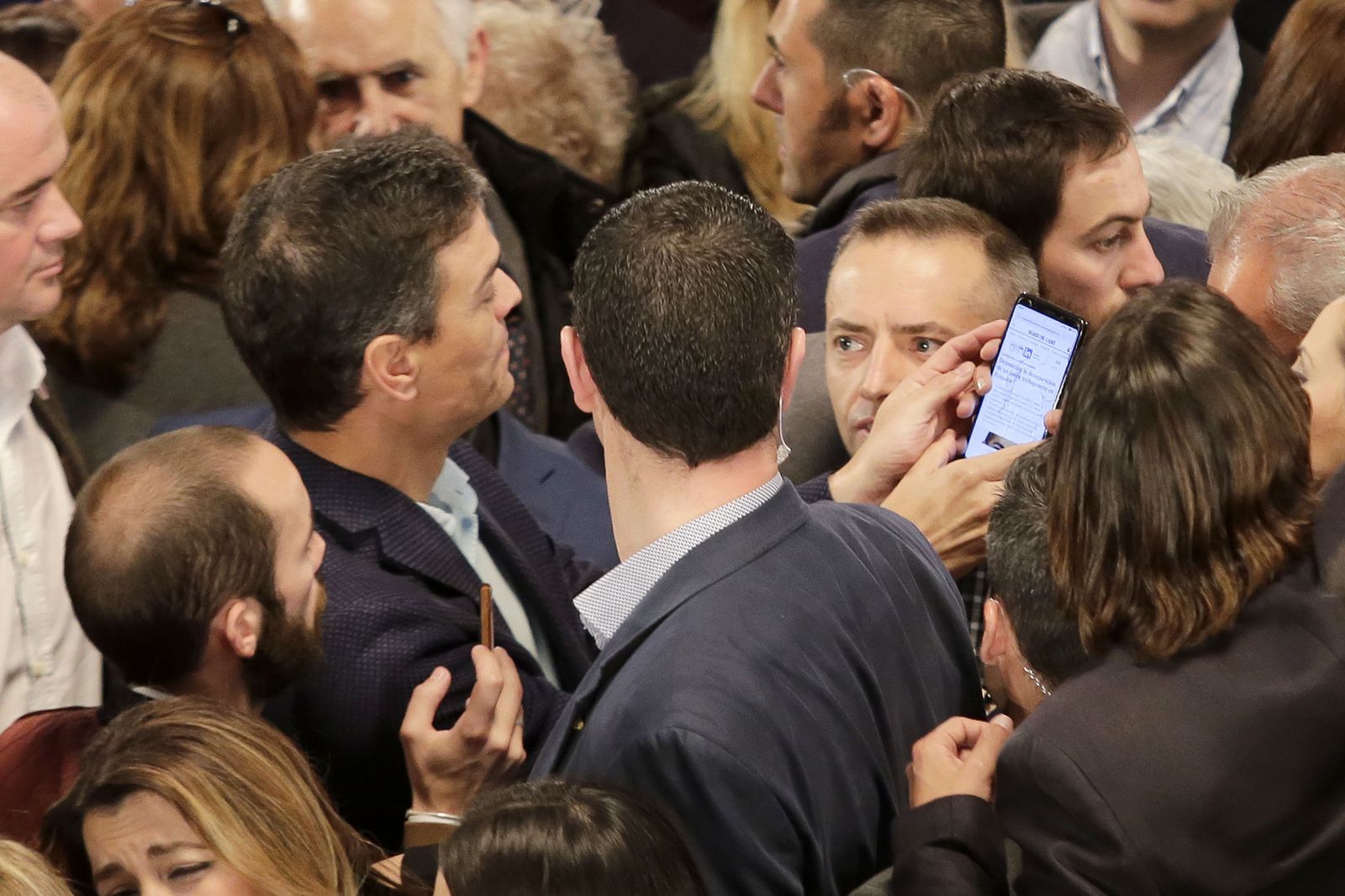 Mitin de Pedro Sánchez en Jerez