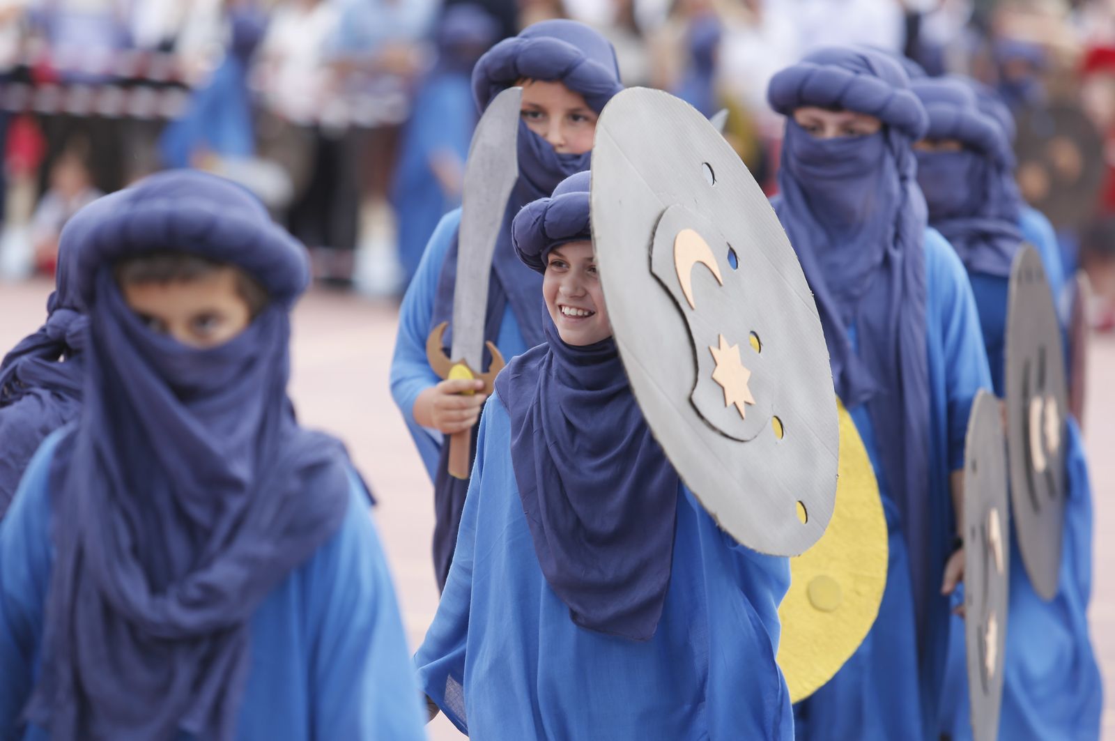 La Batalla de las Navas de Tolosa escenificada por los alumnos de El Romeral