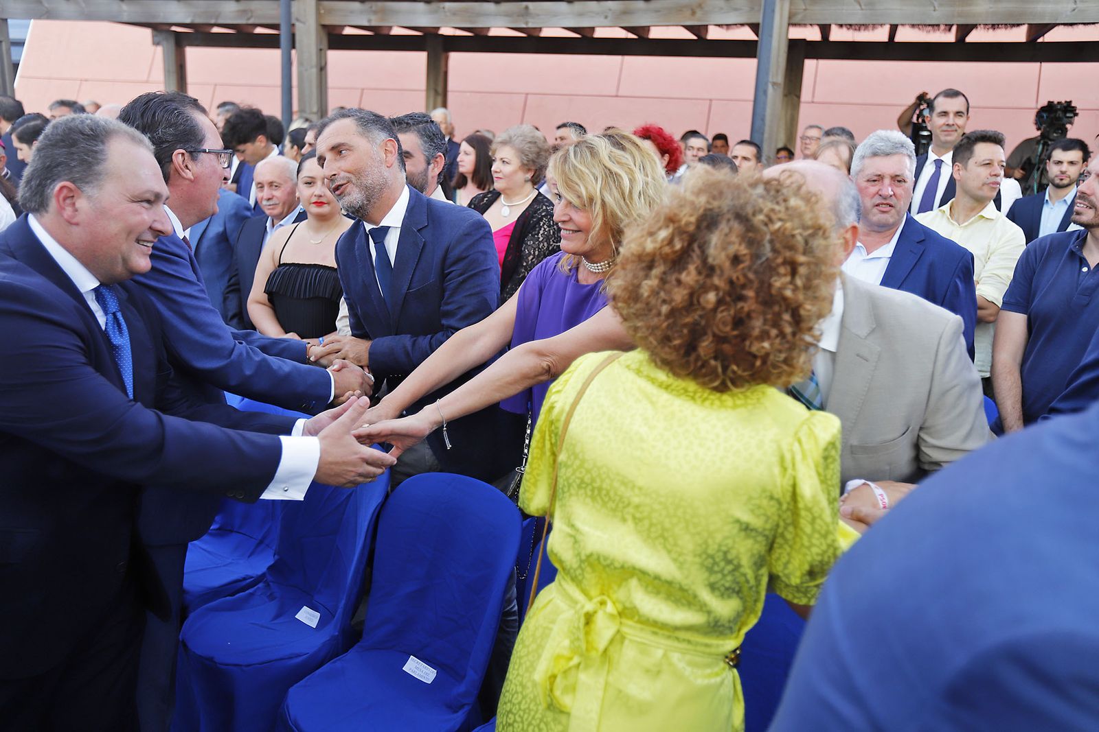 Imágenes de la constitución de la Diputación de Huelva