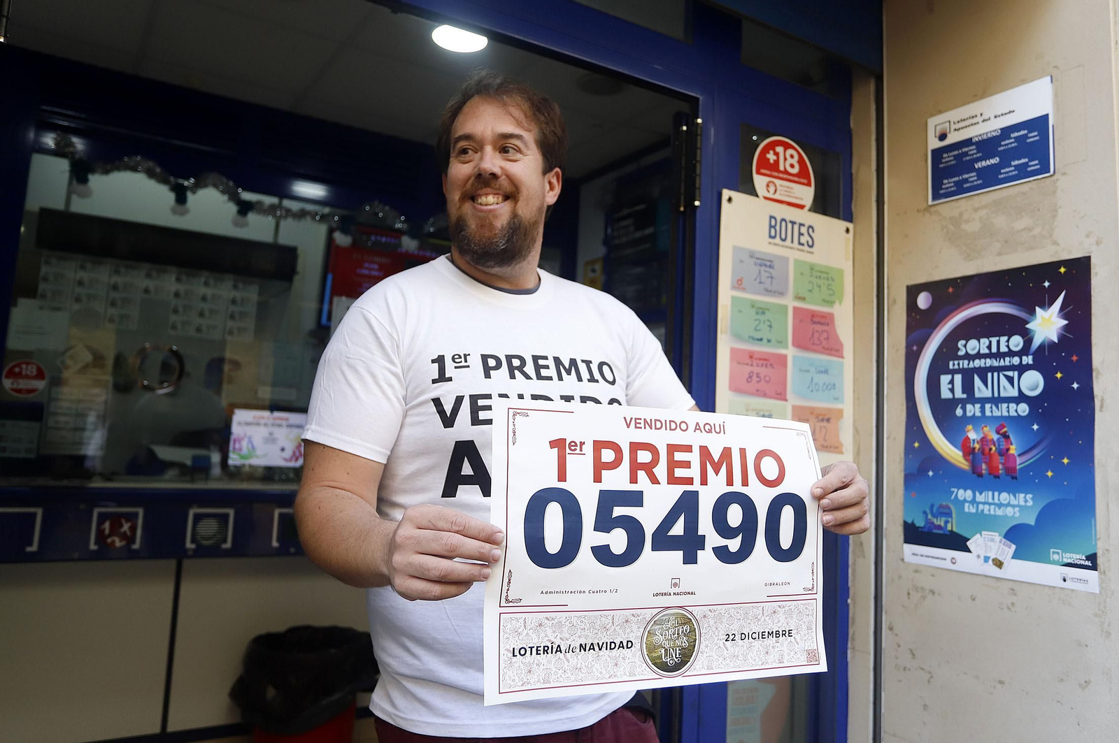 Las mejores imágenes del Gordo de la Lotería en Gibraleón