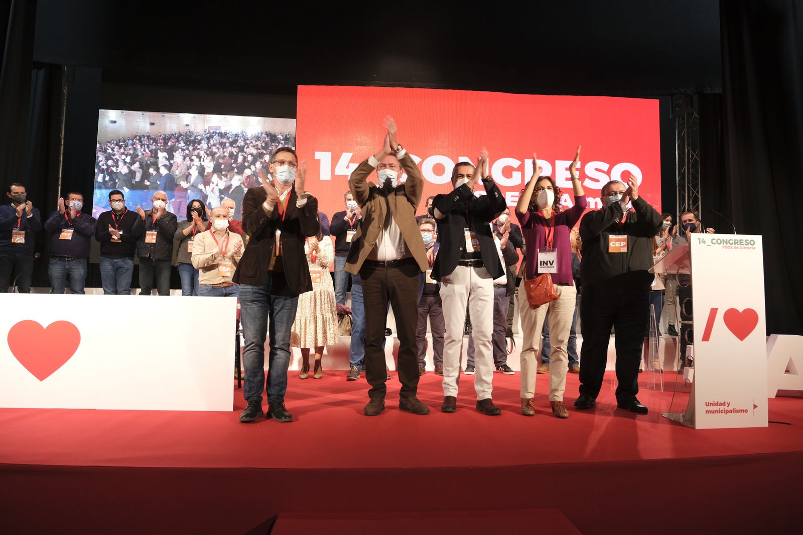Imágenes del 14 Congreso Provincial PSOE de Almería. El Parador (Almería)