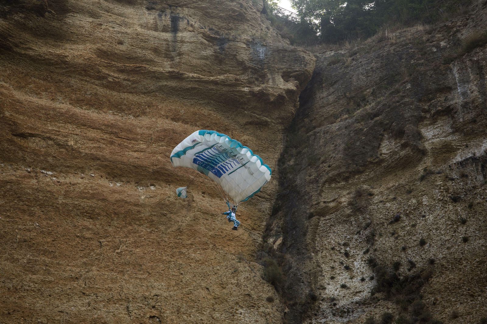 Las fotos del campeonato de salto base en el Tajo de Ronda