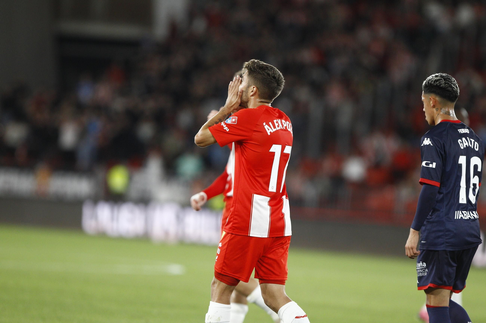 El partido U.D. Almería-Deportivo de La Coruña, en imágenes
