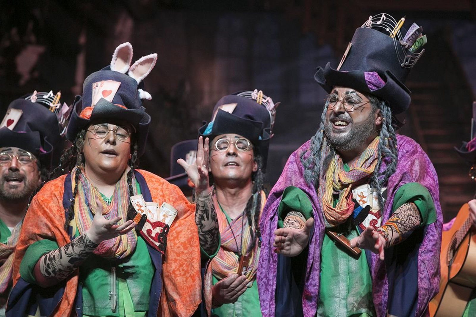 Imagen de la tercera semifinal del Carnaval Colombino