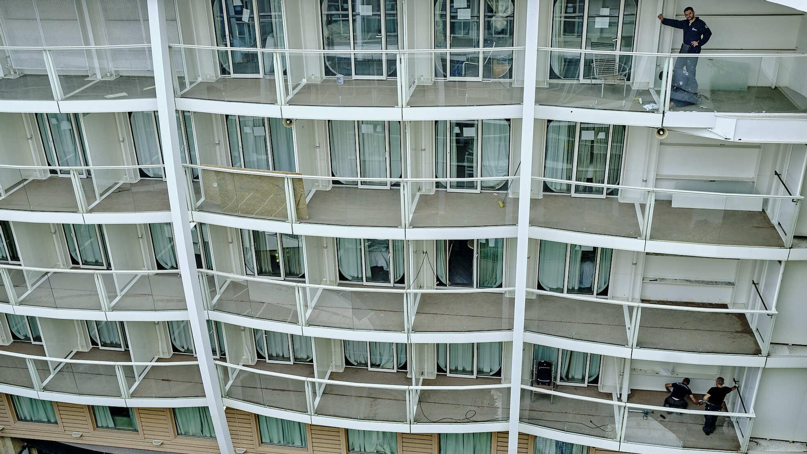 Obras en el buque 'Oasis of the Seas' Obras en el buque 'Oasis of the Seas'