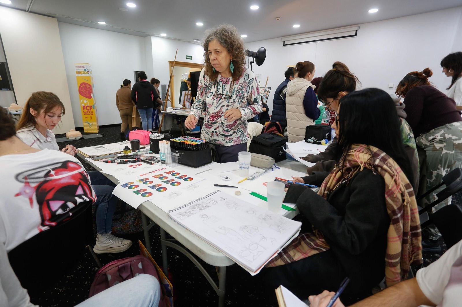 Las fotos de la XIII Feria de Ciclos Formativos Campo de Gibraltar en el Palacio de Congresos de La Línea