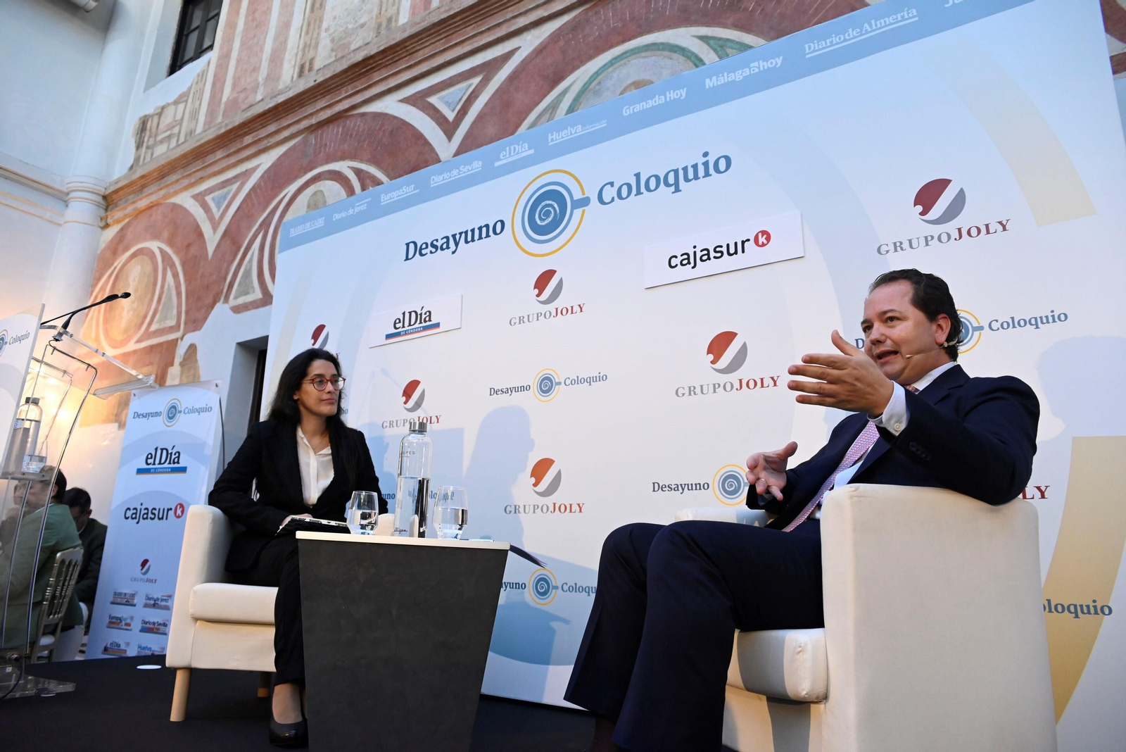 El desayuno coloquio de 'El Día de Córdoba' con Miguel Ángel Tamarit, en imágenes