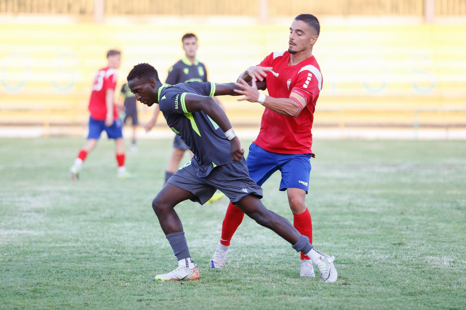 Las fotos del triangular en el estadio Carlos Piña de Los Barrios con el Algeciras CF y el Ceuta B