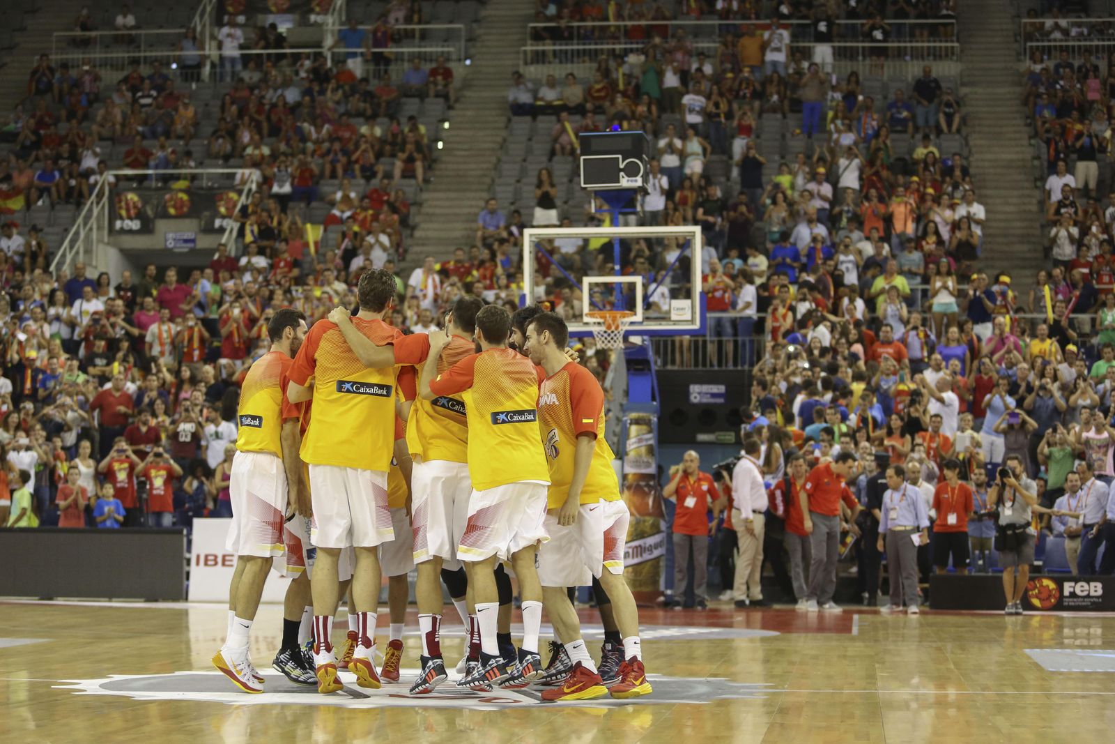 La Selección española absoluta volverá a jugar en el Palacio de Deportes.
