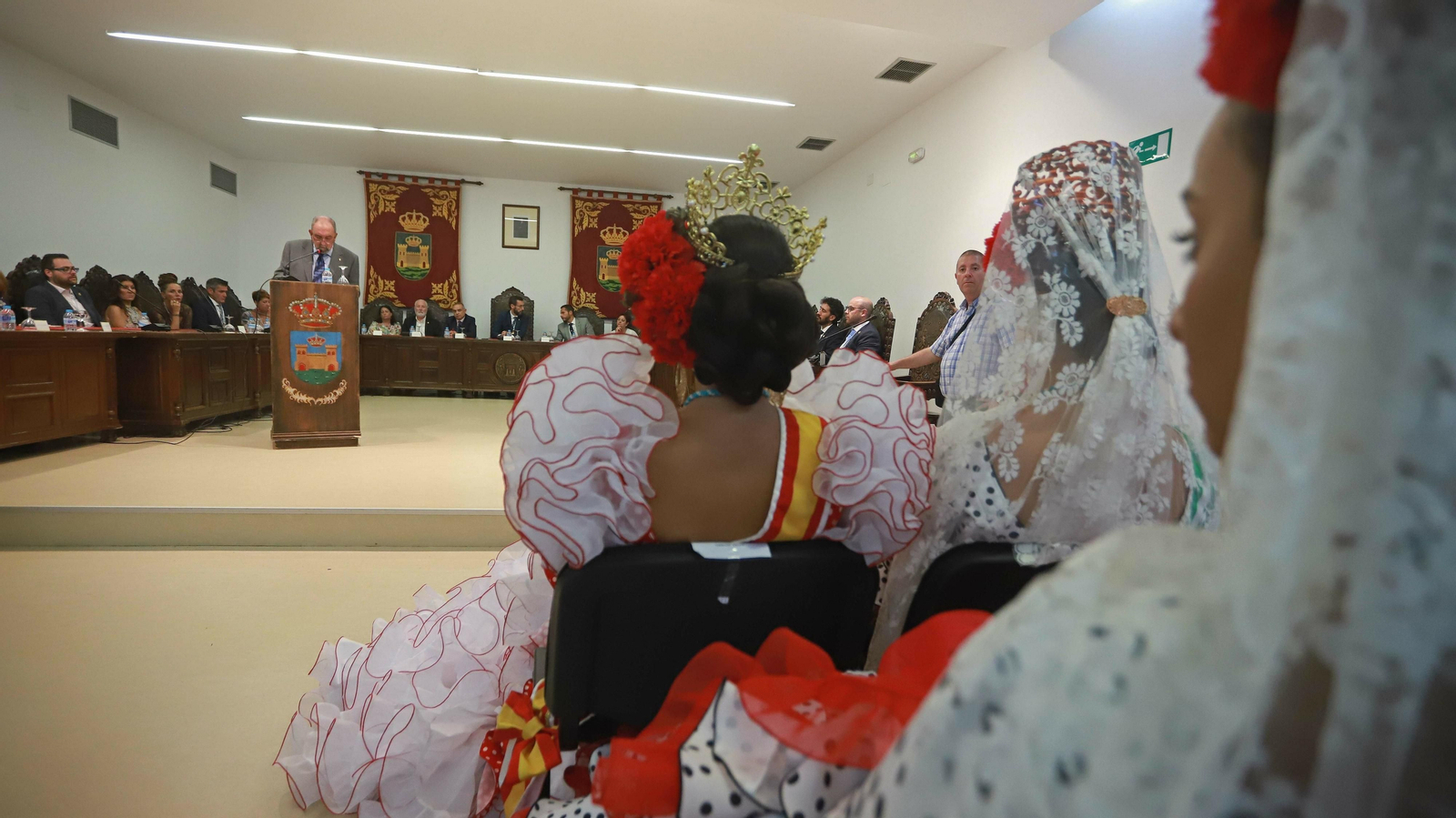 Las mejores fotos del 149º pleno institucional del Ayuntamiento de La Línea