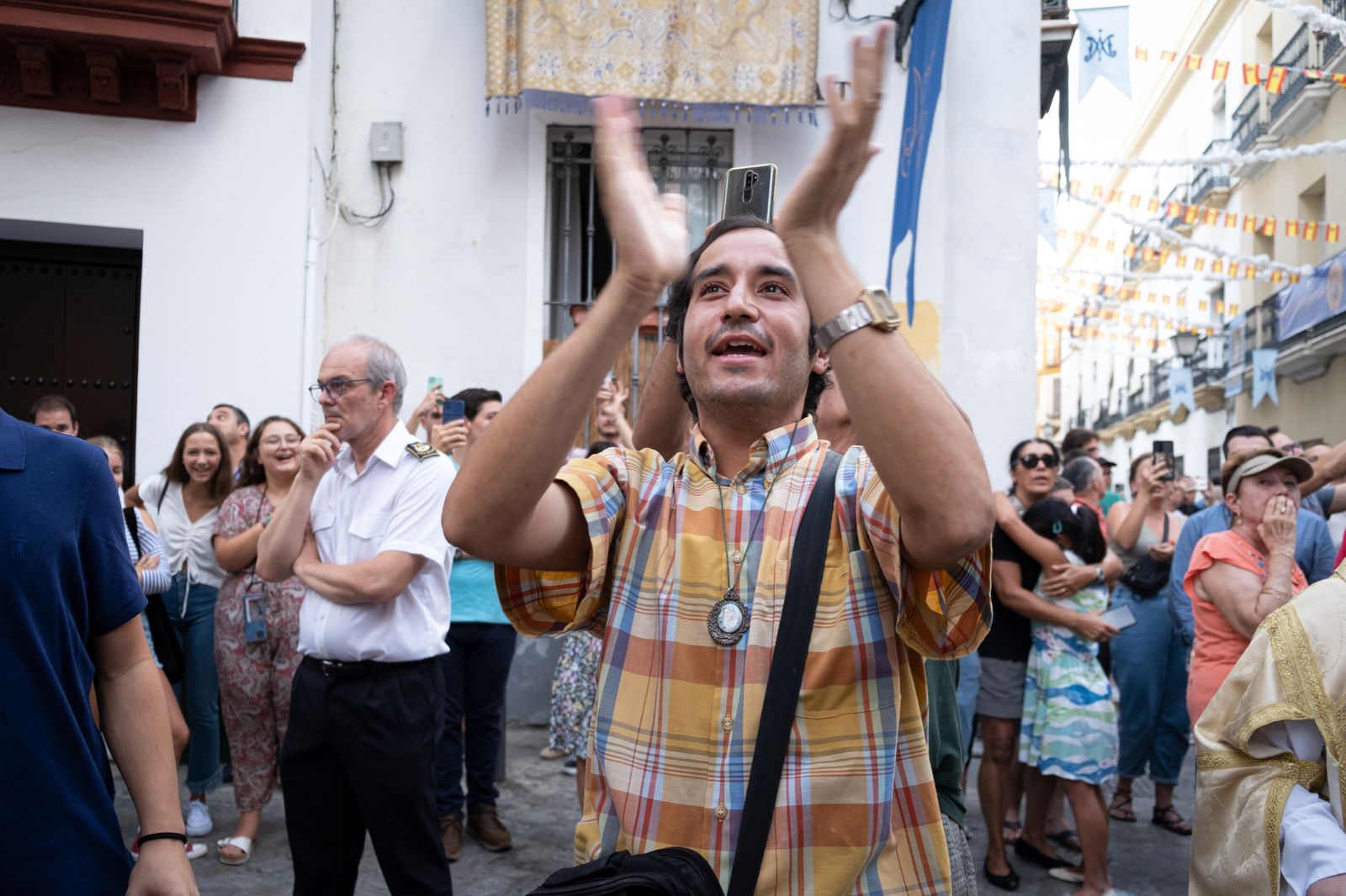 Las imágenes de la salida de la Divina Pastora de Santa Marina