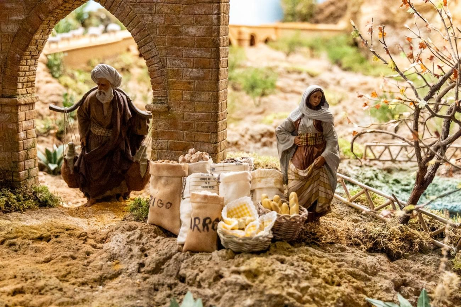 Así disfrutan en estas fechas cercanas a la Navidad los jienneses de la Ruta Belenística