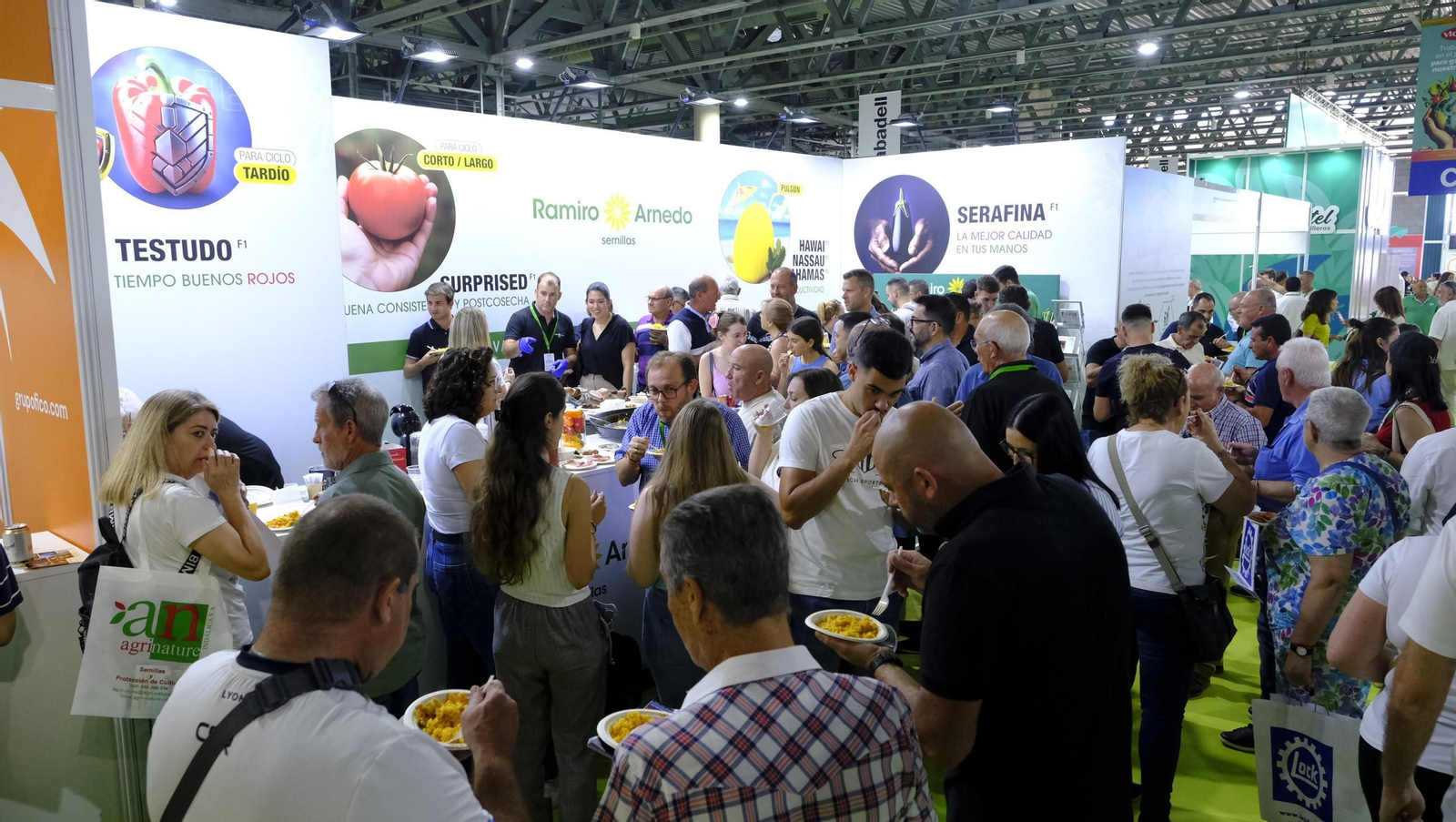 Imágenes del primer día de Infoagro Exhibition en Aguadulce