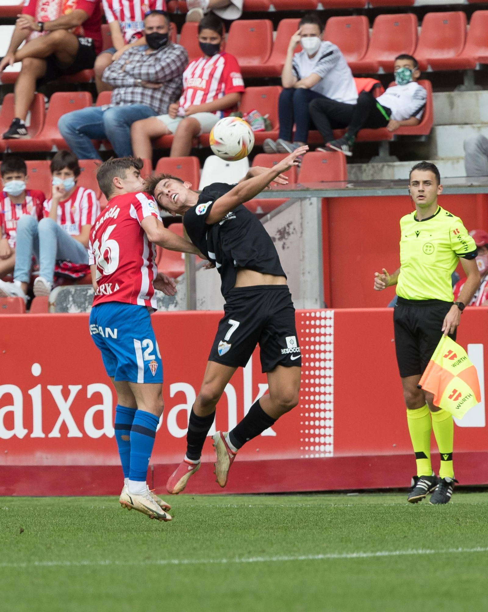 Las fotos del Sporting-Málaga CF