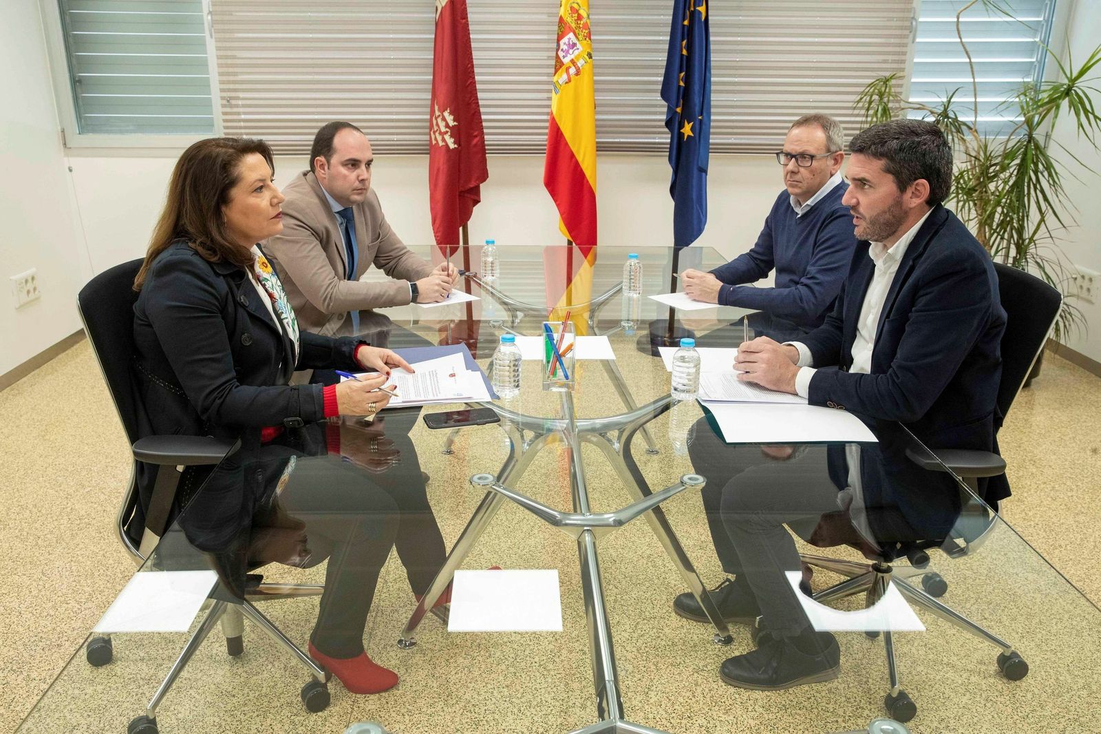 Murcia y Andalucía ya han hecho un frente común en defensa del agua para el sureste de España.