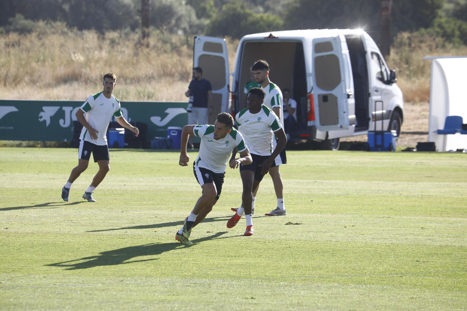 Las mejores imágenes del entrenamiento del Córdoba CF en el inicio de la tercera semana de preparación
