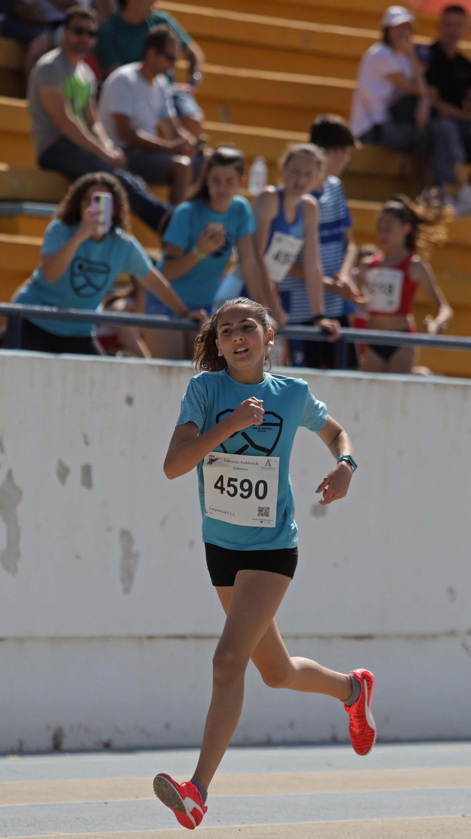 Fotos el control federativo provincial de atletismo en Algeciras
