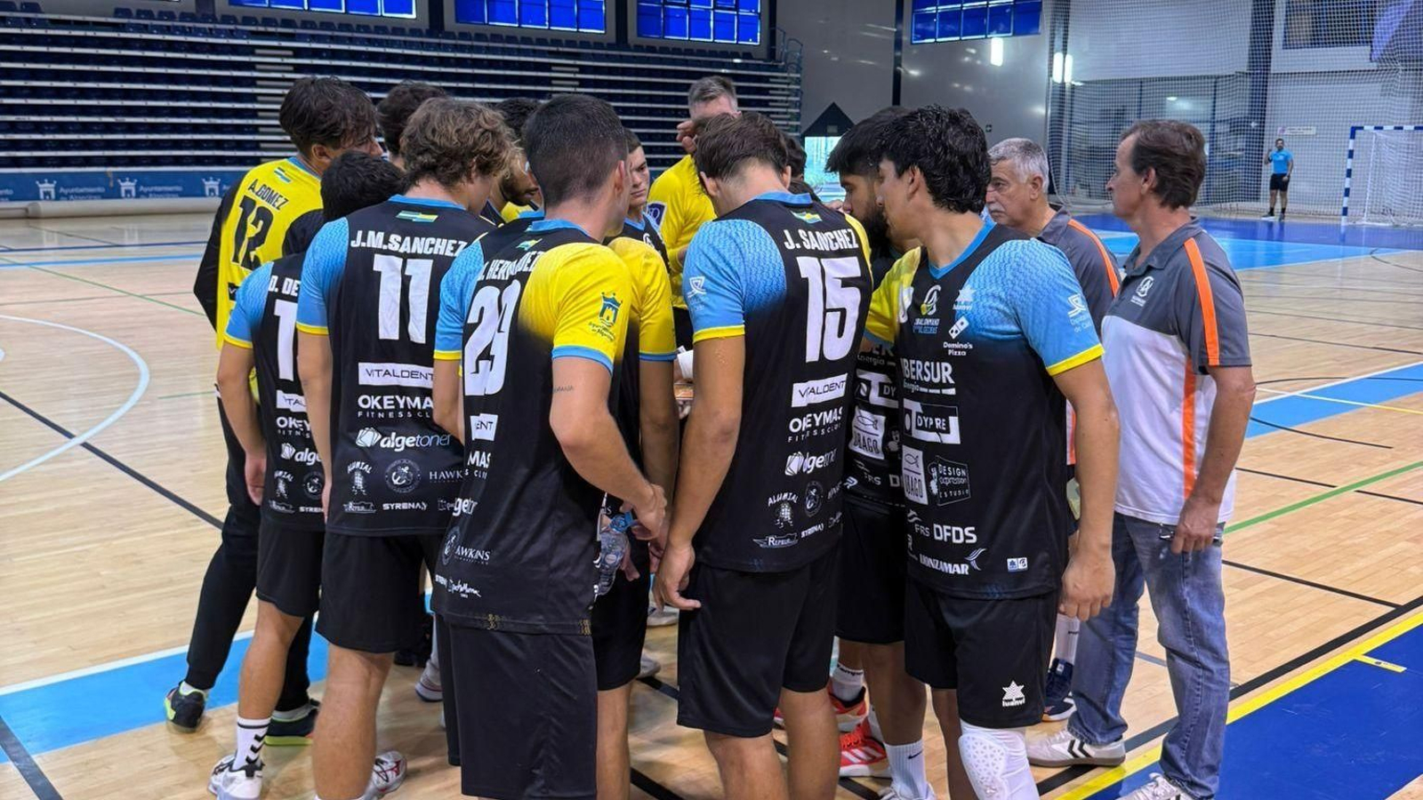 El equipo masculino del BM Ciudad de Algeciras.