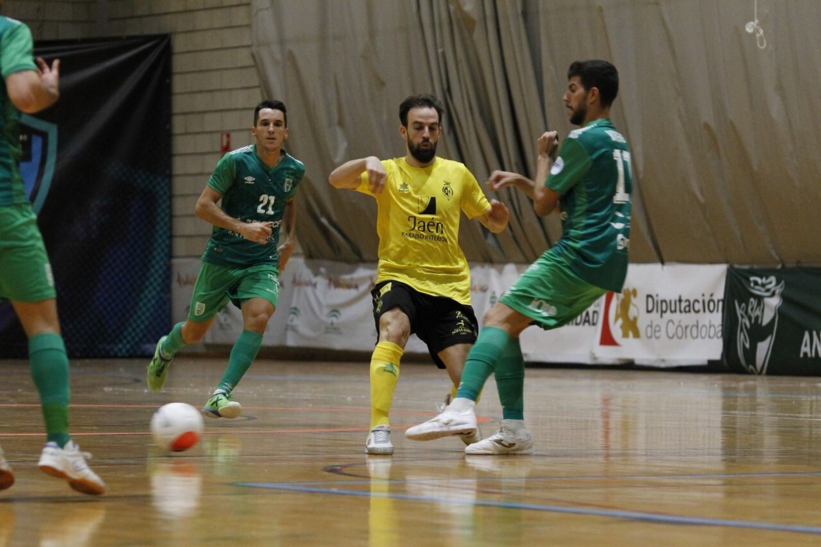 Imagen del Jaén-BeSoccer UMA Antequera.