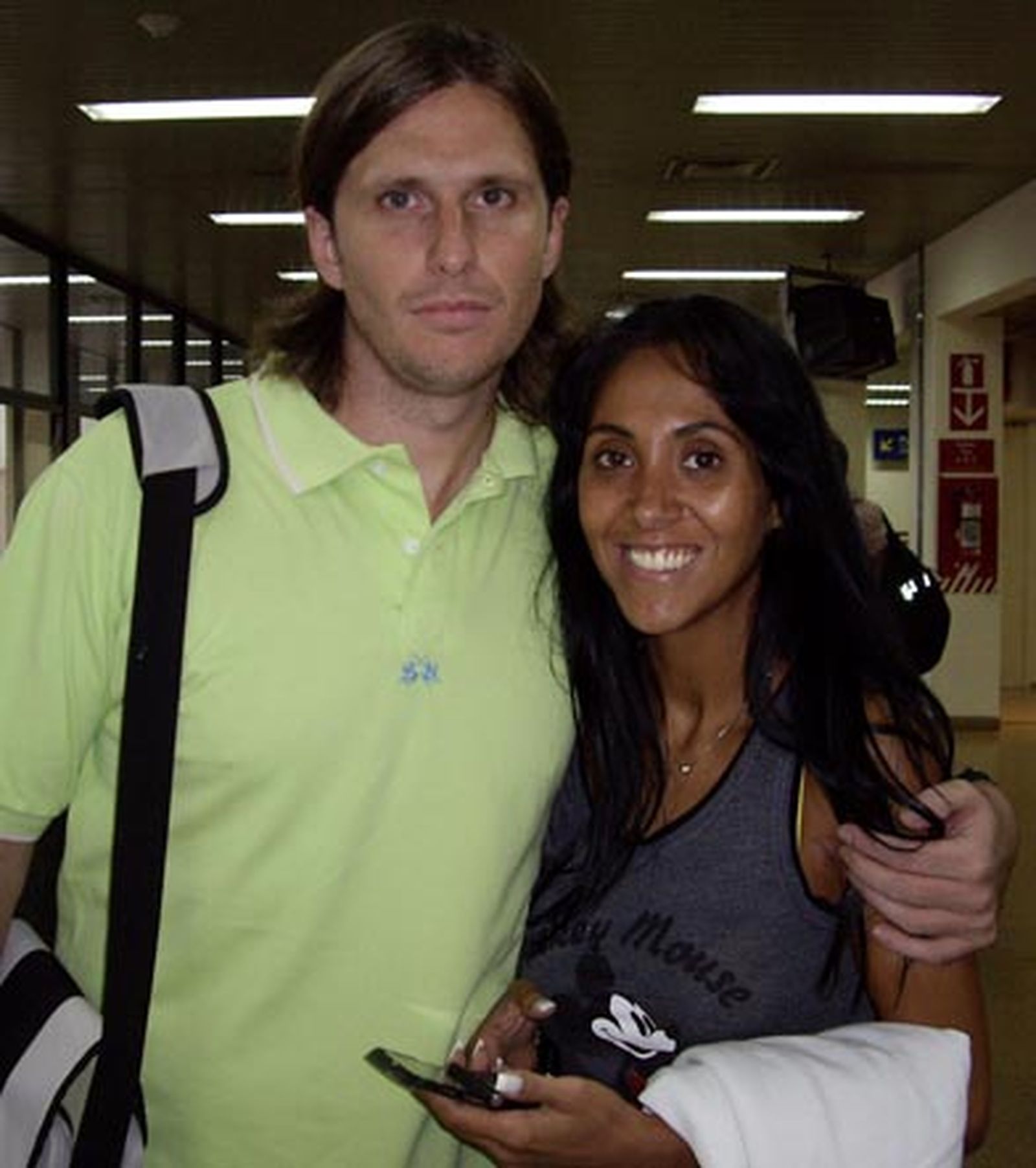 Javier Villanueva llega a Madrid tras ser absuelto