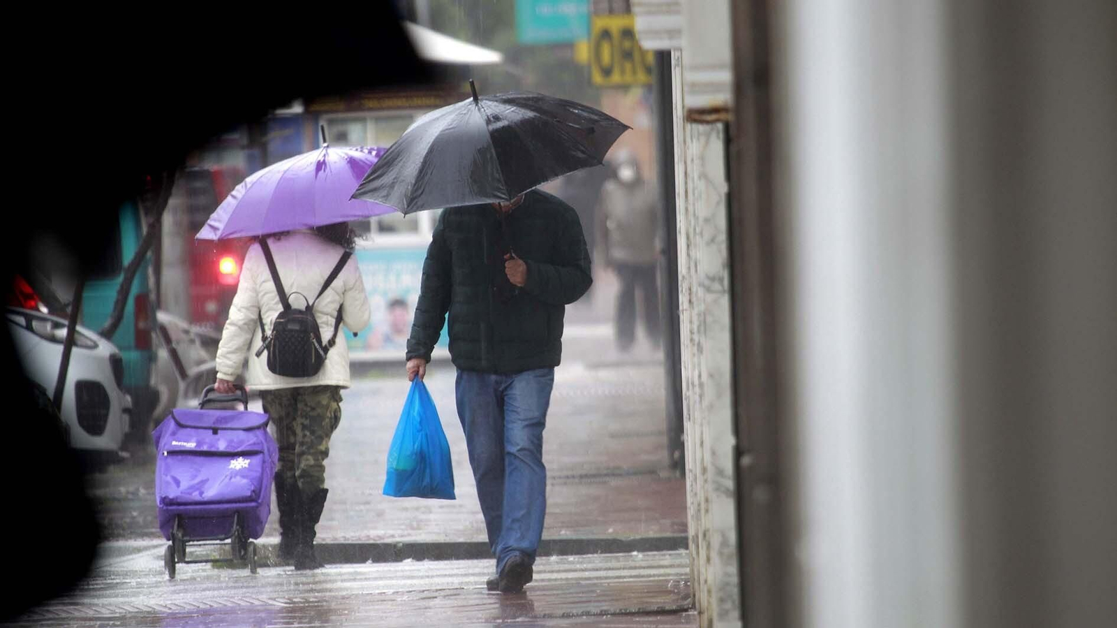 Las fotos del temporal de lluvia en el Campo de Gibraltar
