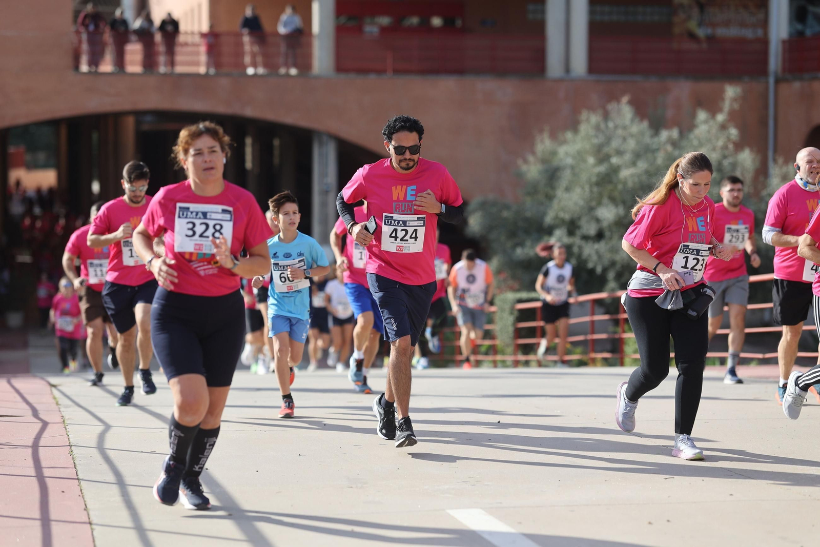 La carrera solidaria We Run de la UMA, en fotos