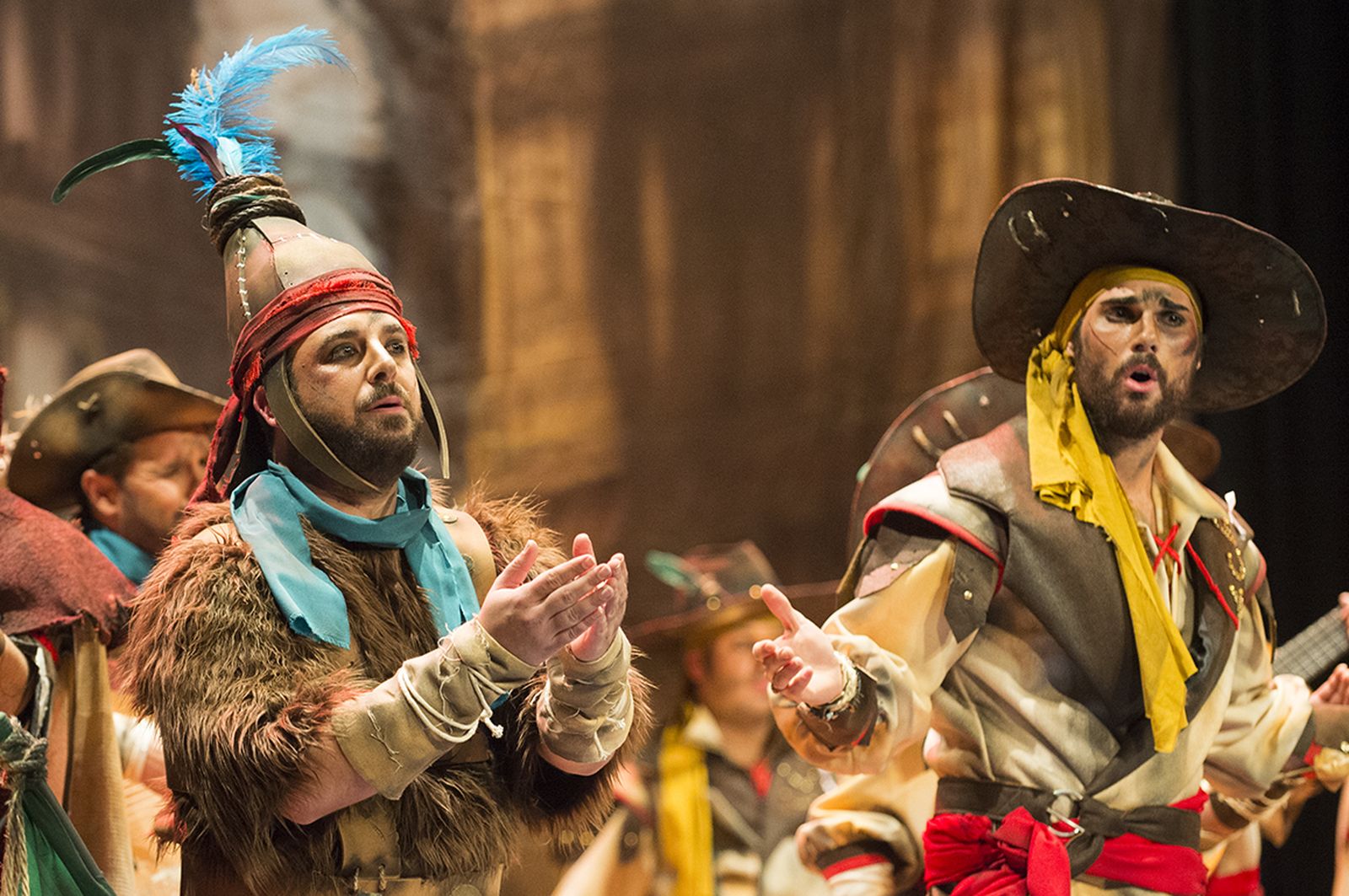 Las imágenes de la sexta función clasificatoria