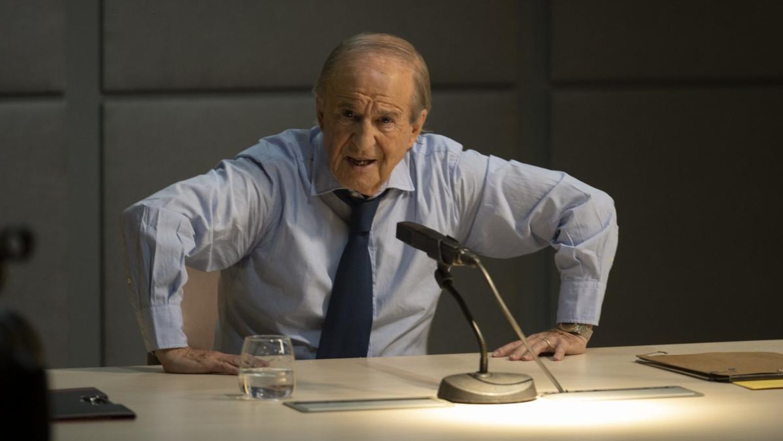 José María García, a su antigua usanza, en la docuserie 'Supergarcía'