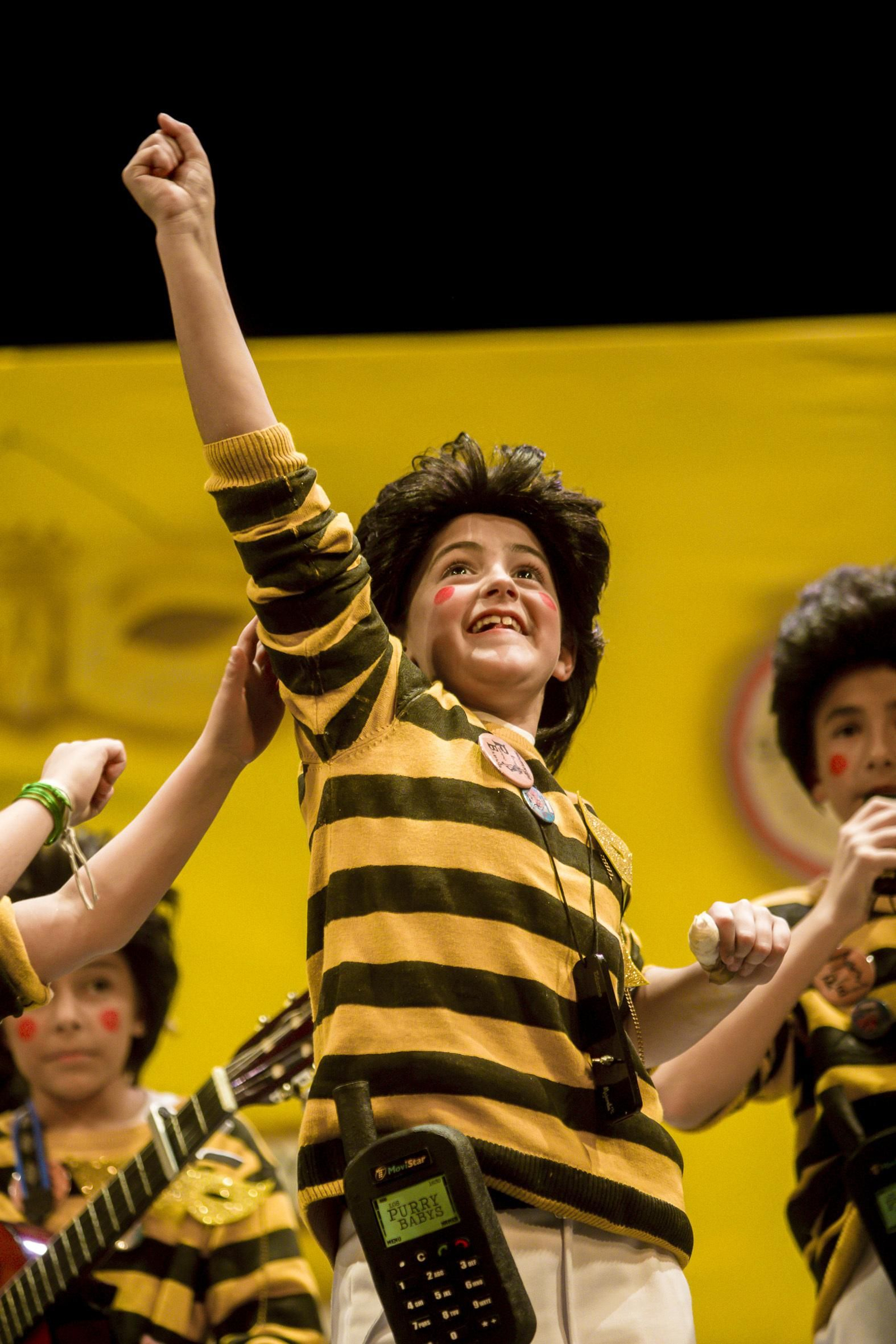 Imágenes de la final infantil