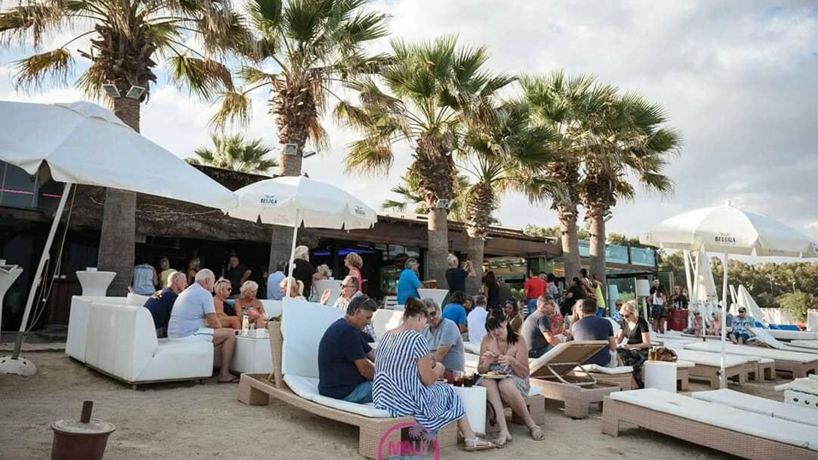 Maui Beach en temporada de verano.