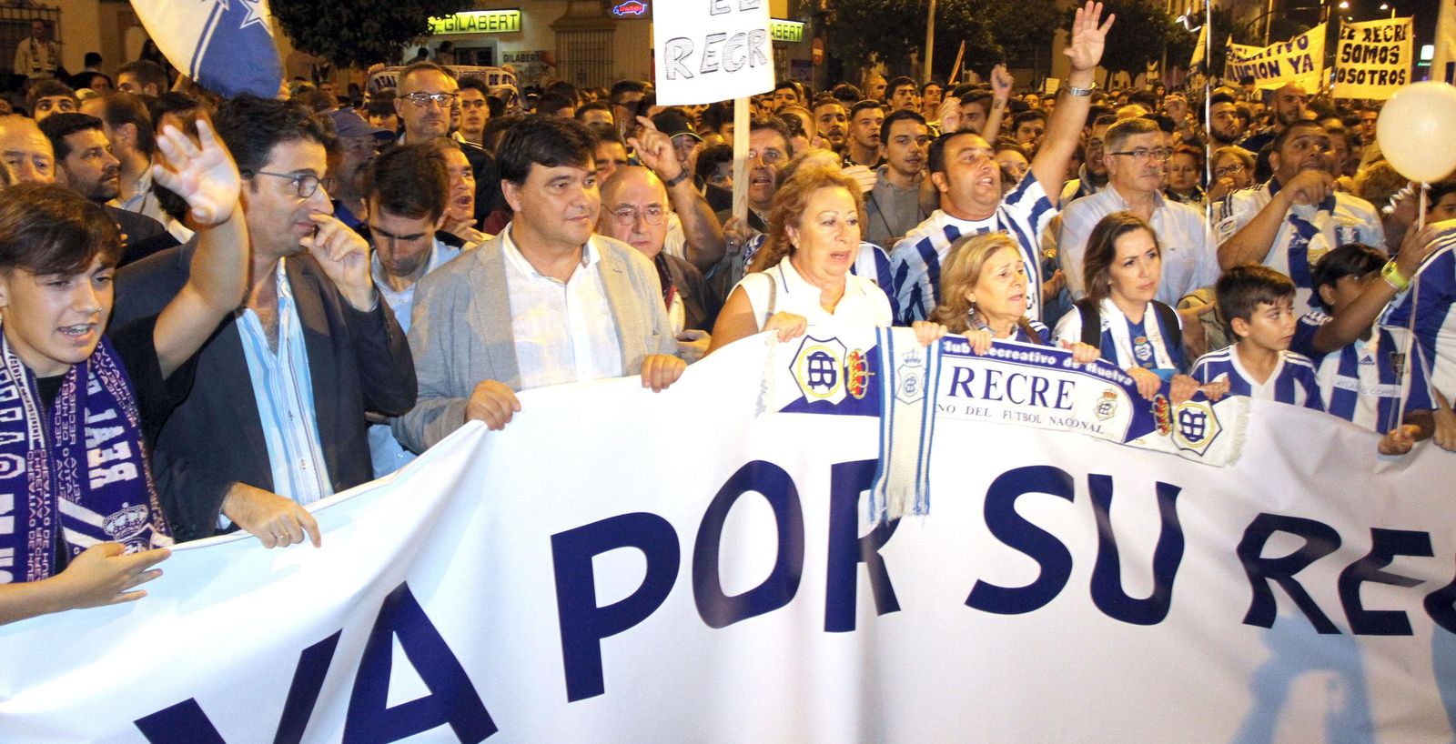 Las imágenes de cuando Huelva se echó a la calle por su Recre