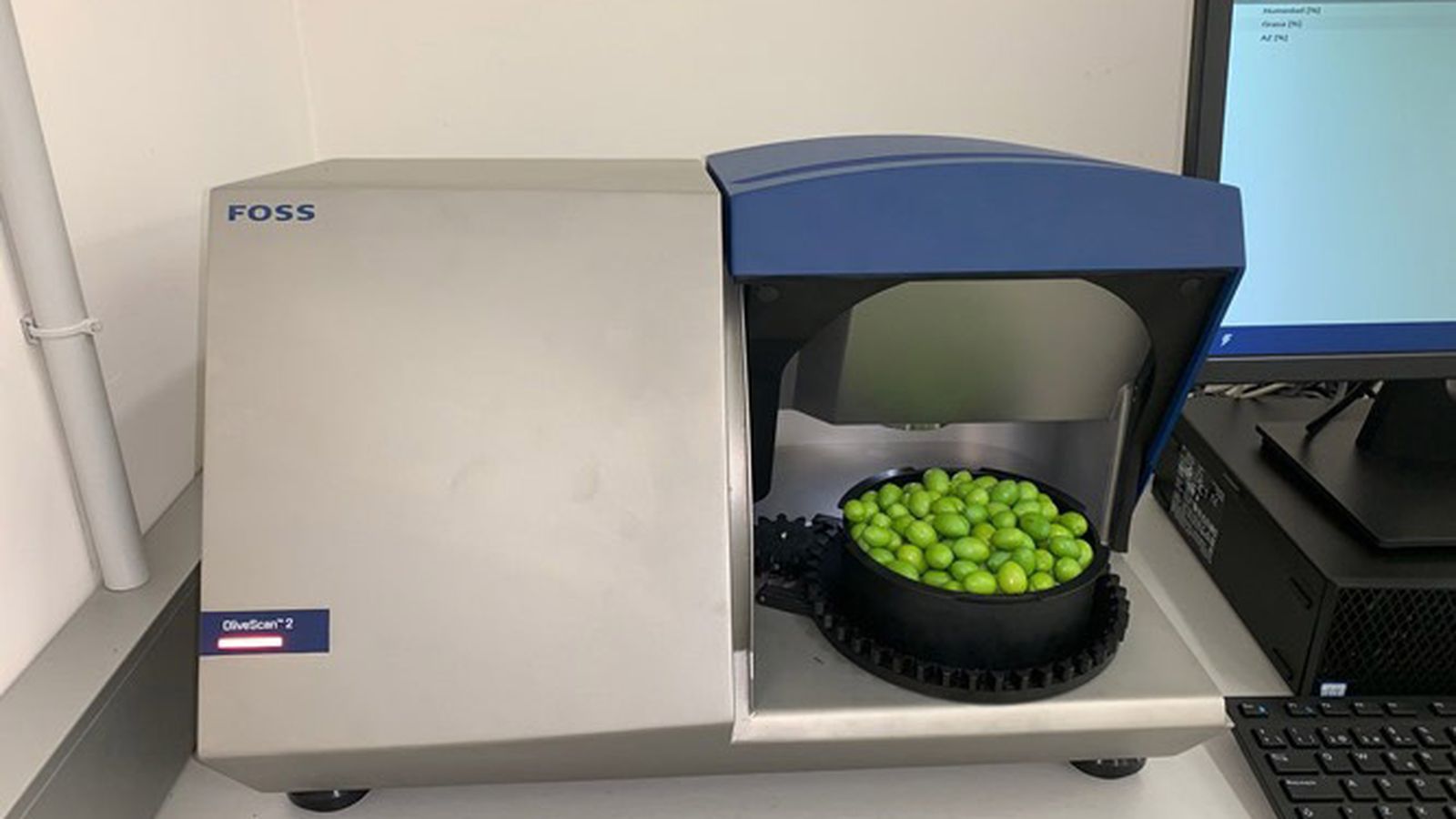 Análisis aceituna entera NIR