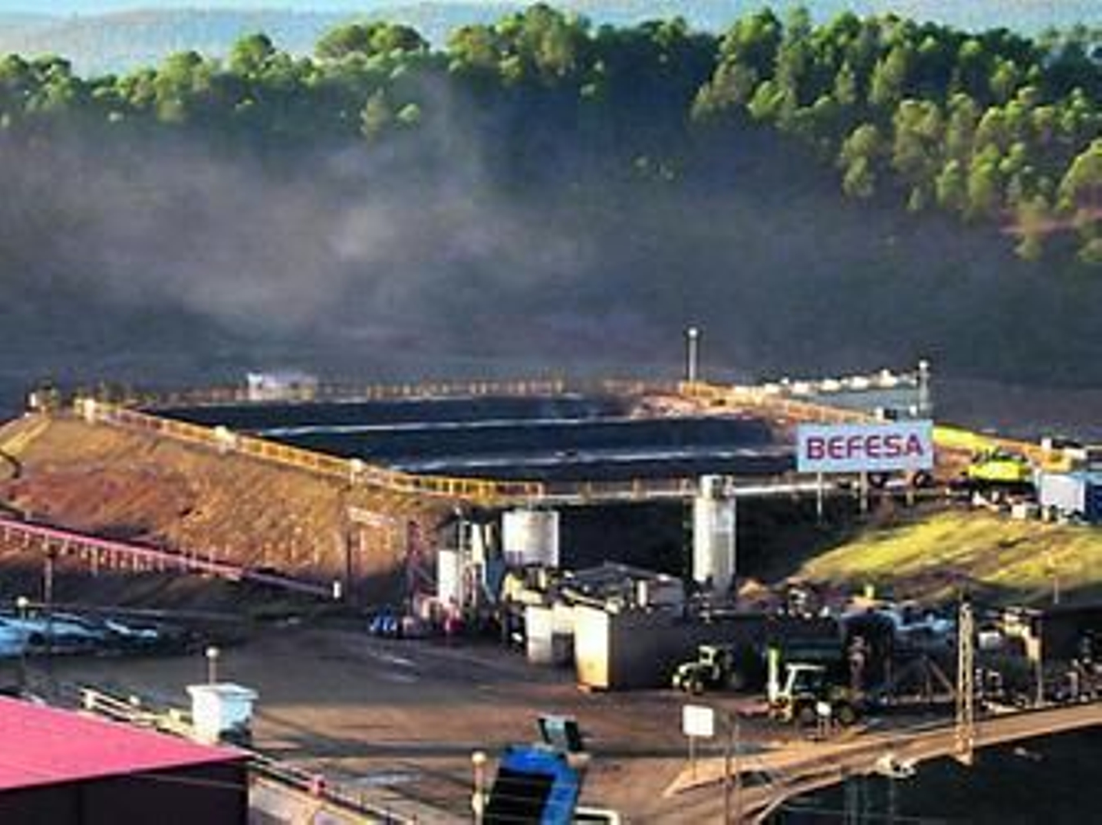 Instalaciones del centro de Befesa en la localidad nervense.