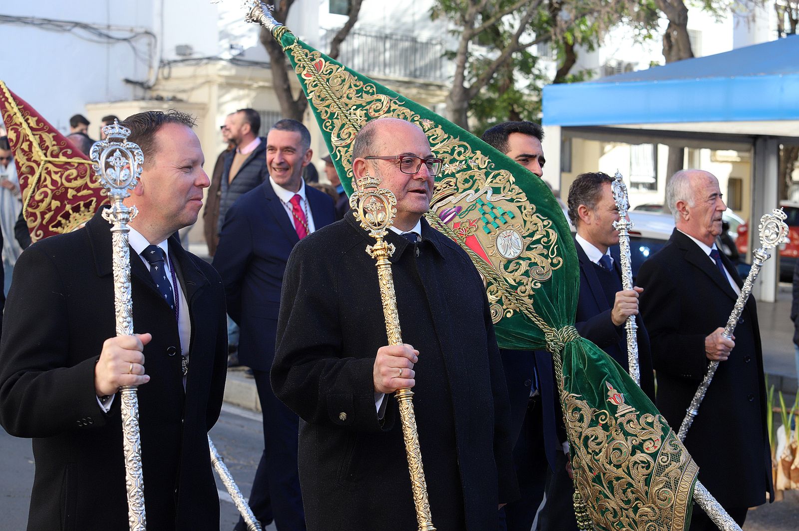 Imágenes de la procesión de San Sebastián en Huelva