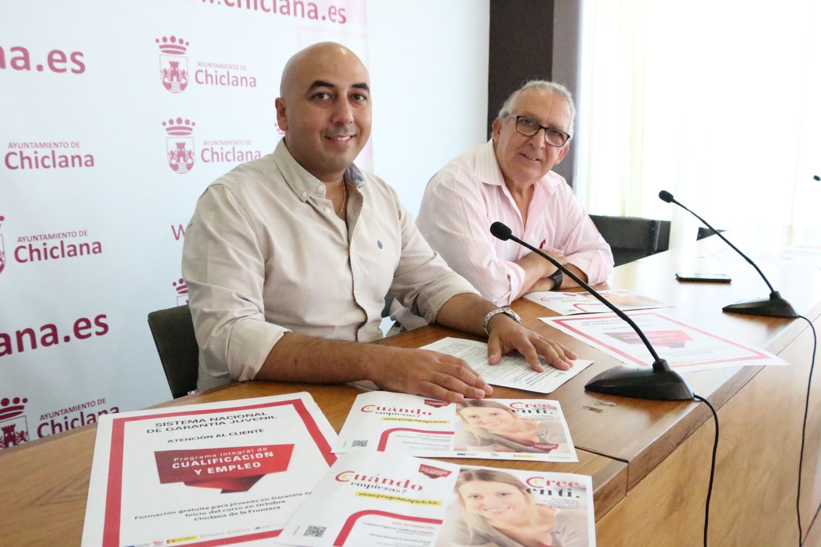 Acto de presentación de la iniciativa formativa llevado a cabo en el Consistorio.