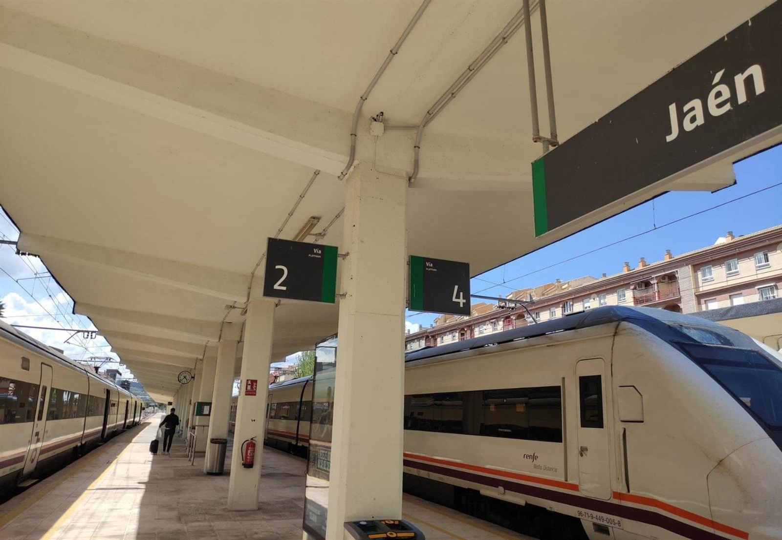 Estación de tren de Jaén.