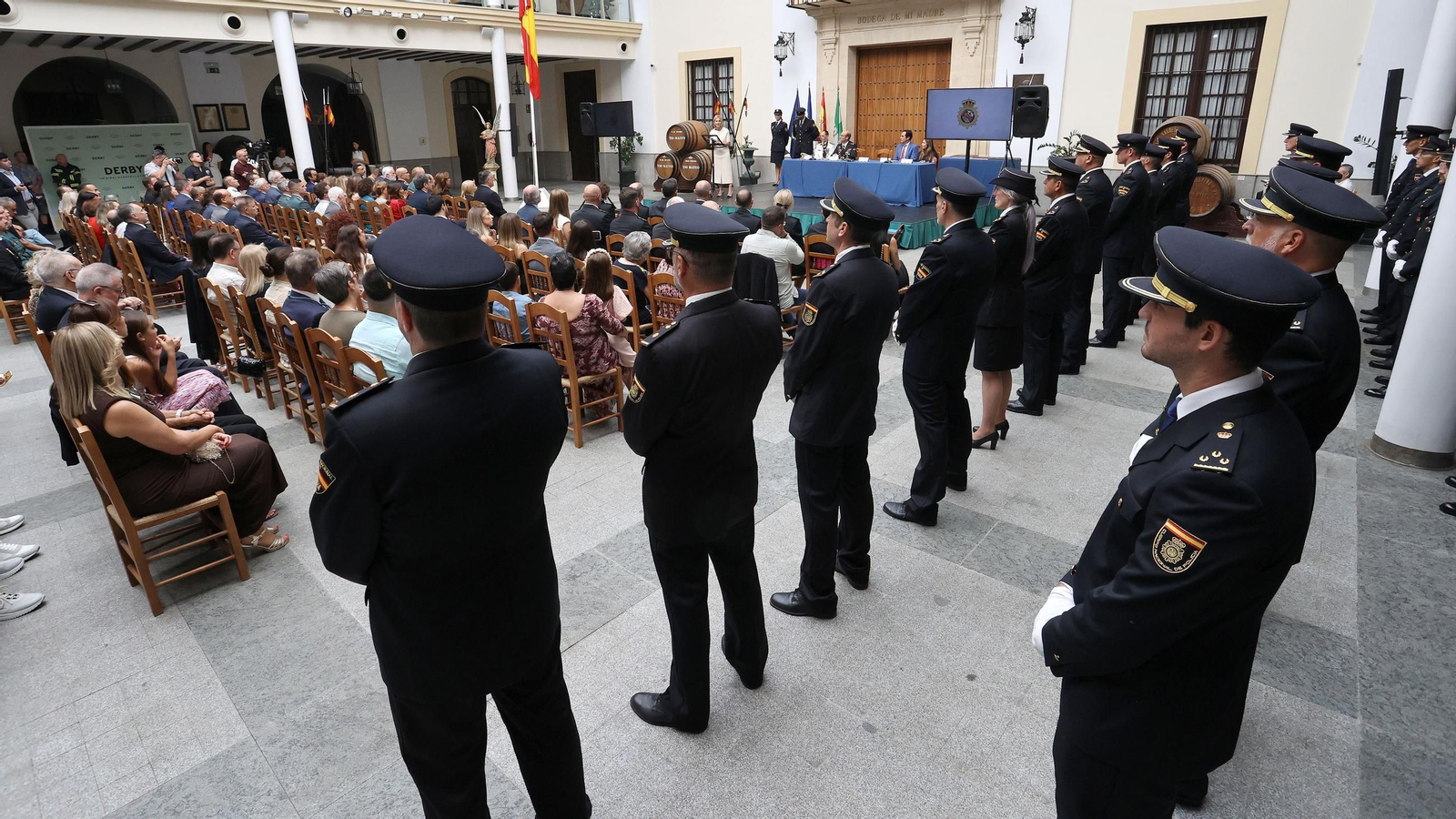Imágenes del Día de la Policía Nacional en Jerez