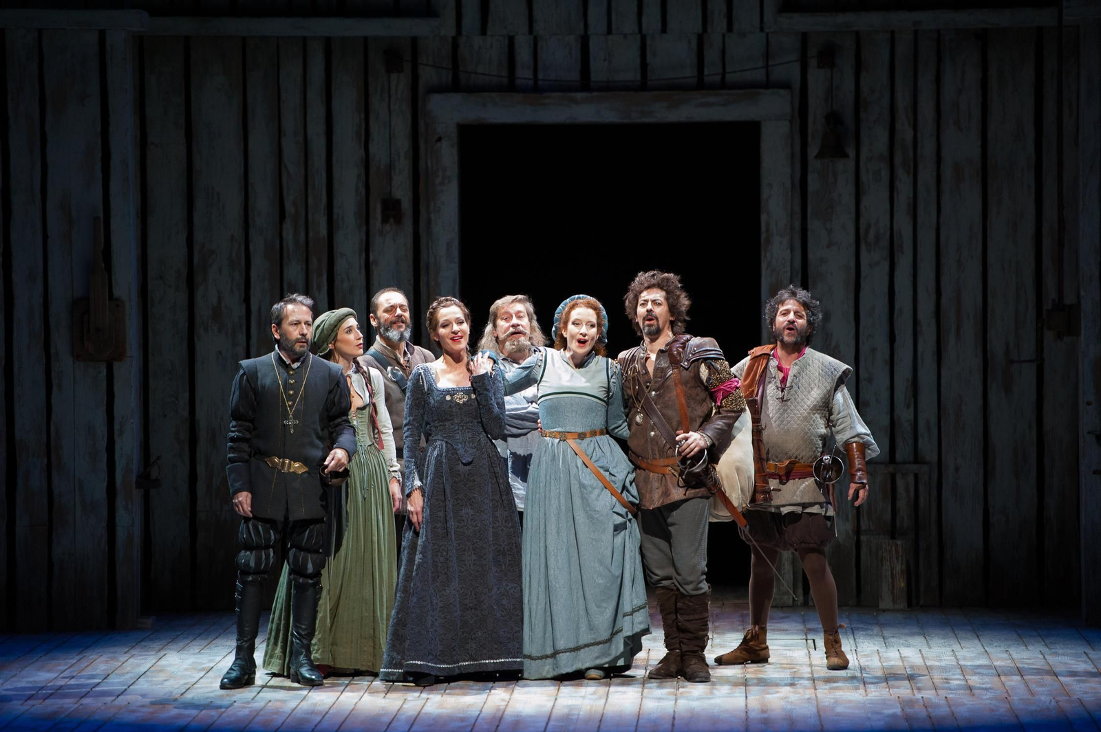 Producción de la CNTC de ‘Donde hay agravios no hay celos’, de Rojas Zorrilla, estrenada en el Festival de Almagro en 2014.