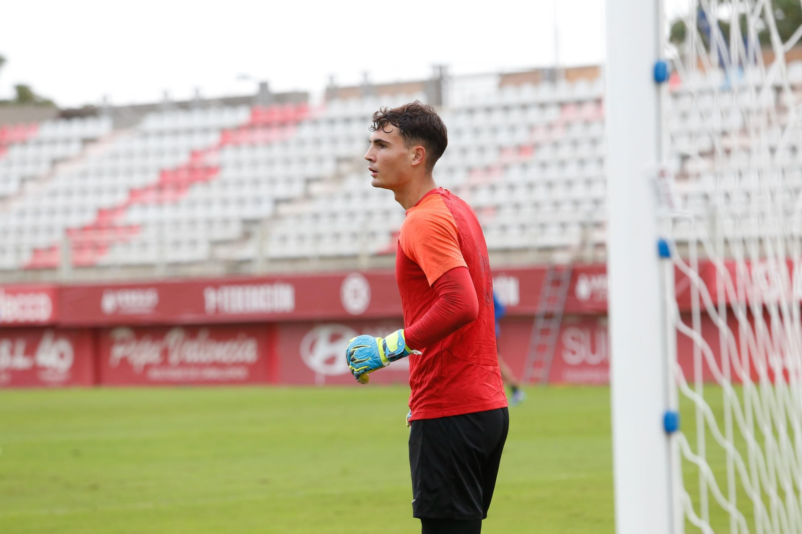 El entrenamiento del Algeciras CF antes de la visita al Recreativo de Huelva