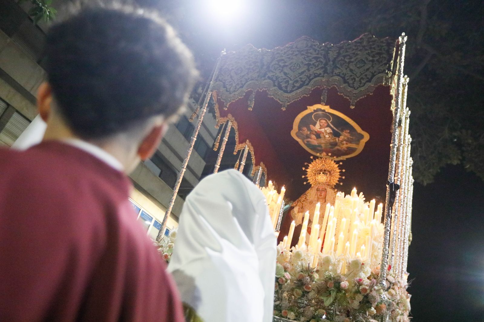 Te contamos en imágenes la Santa Cena tras la lluvia en la ciudad
