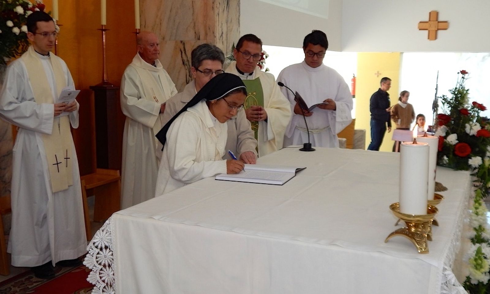 Profesión perpetua de la Hermana Brenda, Misionera Agustina Recoleta.