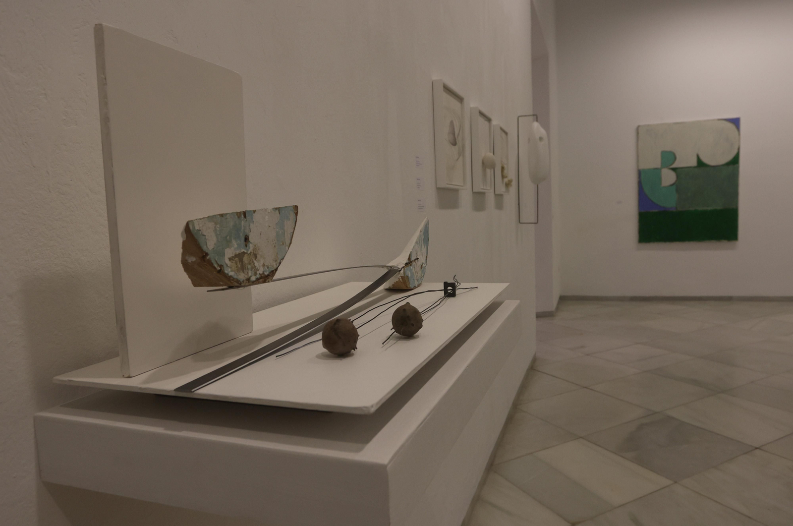 Exposición Geometrías Implícitas.  Nacho Carbó,  Fernando Clemente y Juan Suárez