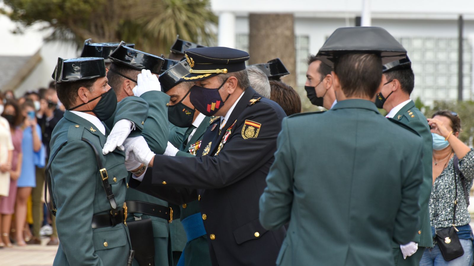 Las fotos de los actos de la Guardia Civil en Tarifa por la festividad de la Virgen del Pilar