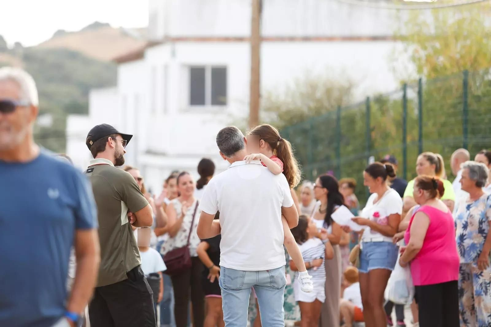 Protestas en el colegio Aljibe de Jimena.