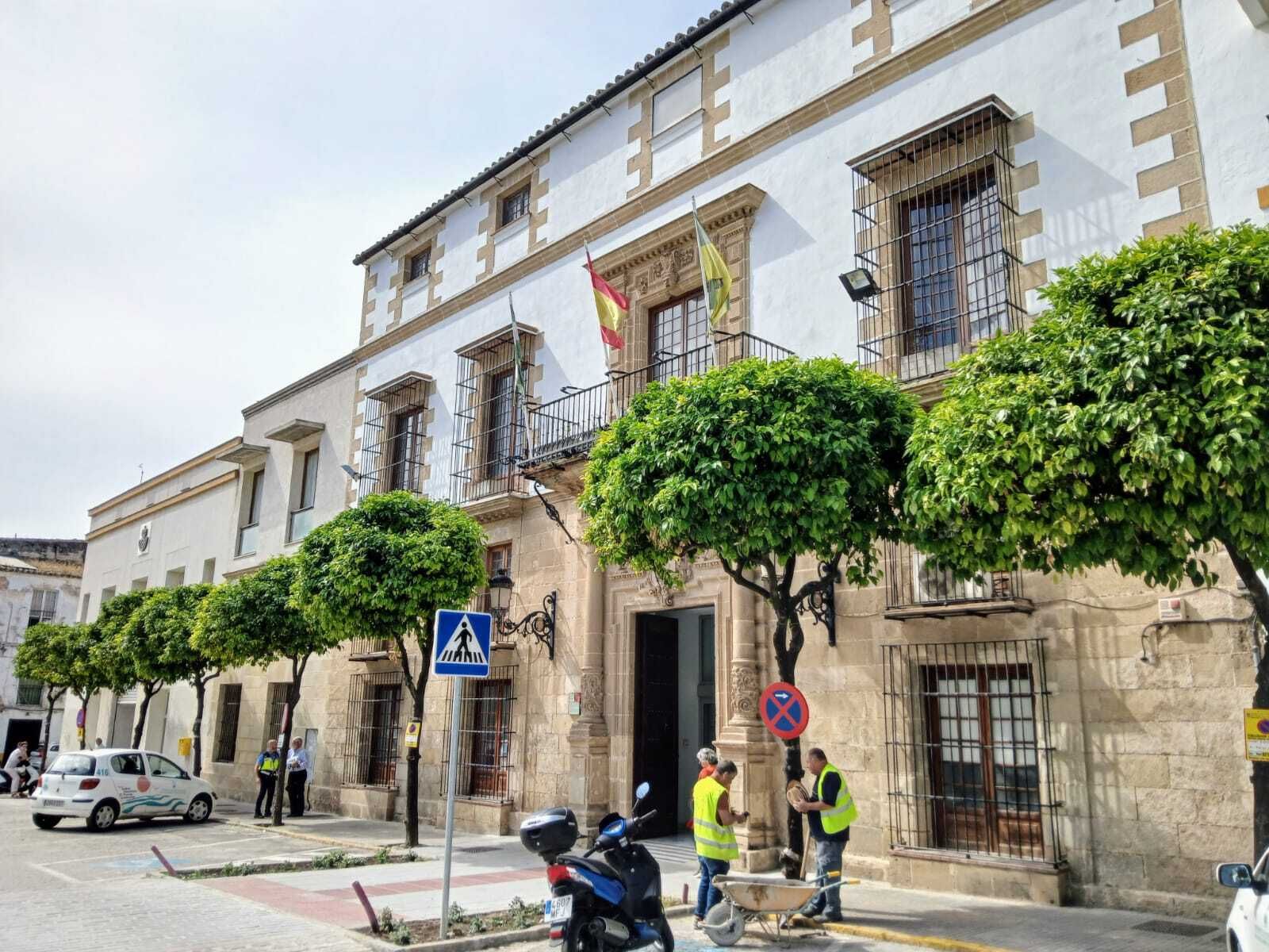 Las imágenes de la reforma de la plaza de El Polvorista, en El Puerto de Santa María