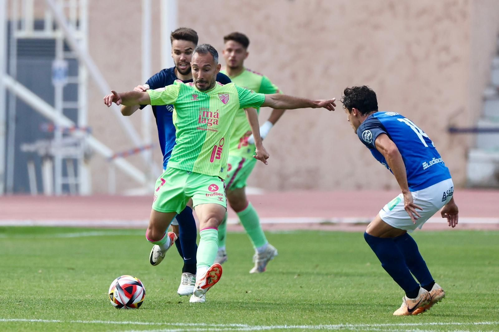 El San Fernando - Málaga CF, en fotos